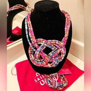 SJ Bib & Bracelet Set